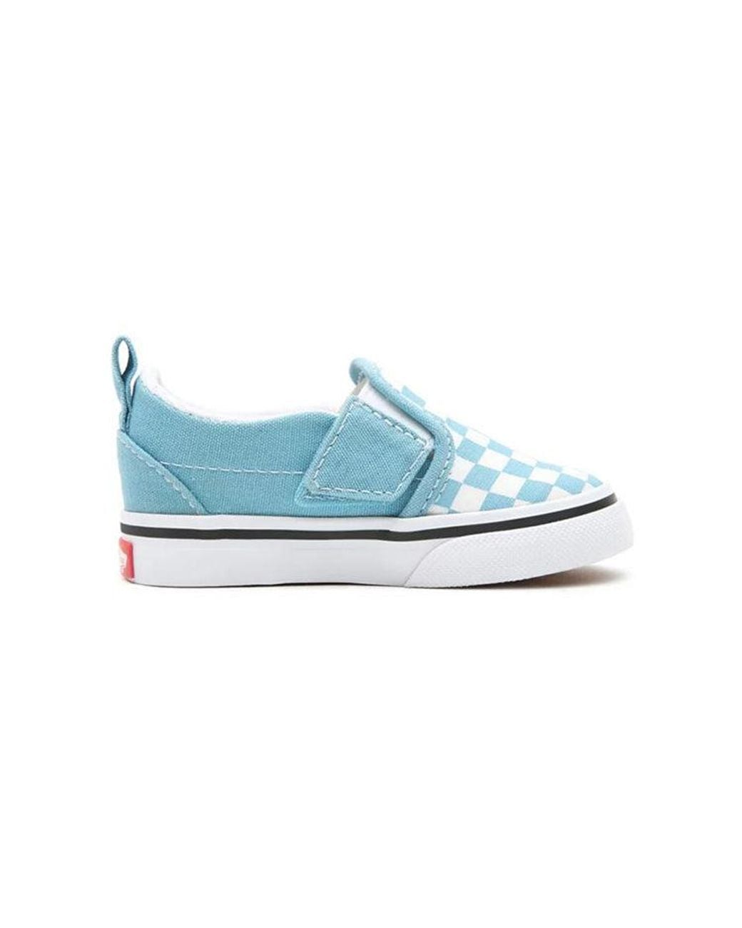 Vans Blue Slip-On K Shoes for men