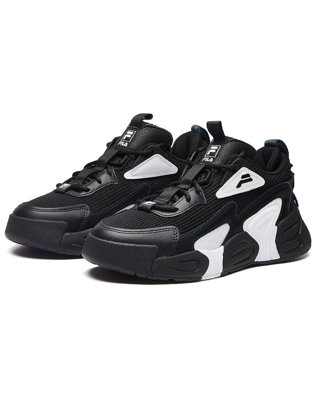 Fila Black (Wmns) Swarm Low Swirl Sneakers And'