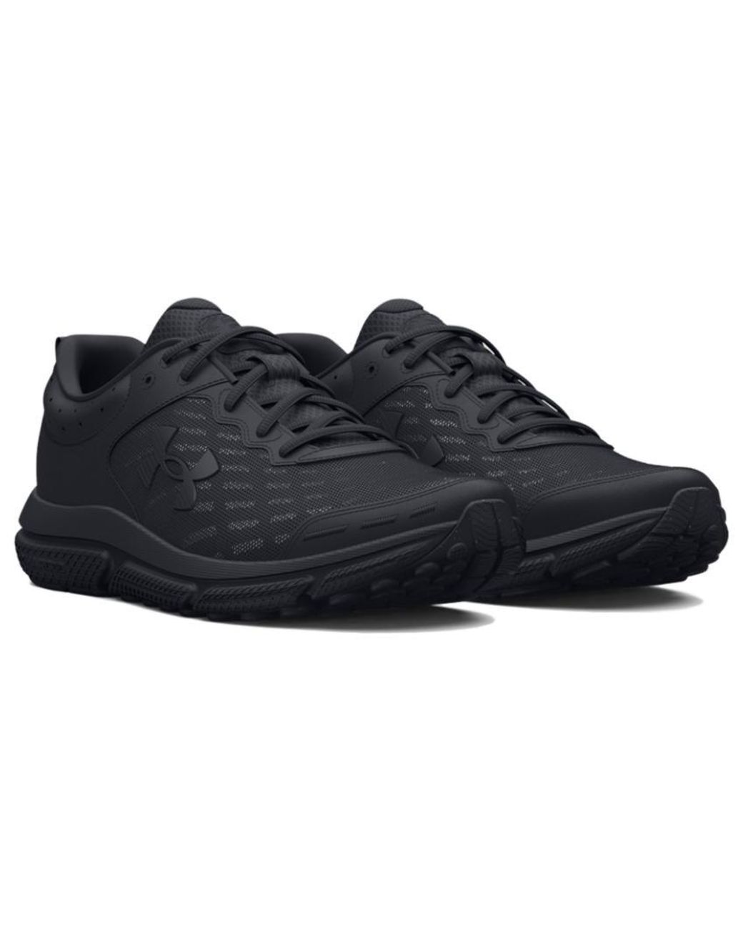 Under Armour Black Charged Assert 10 D Running Shoe,