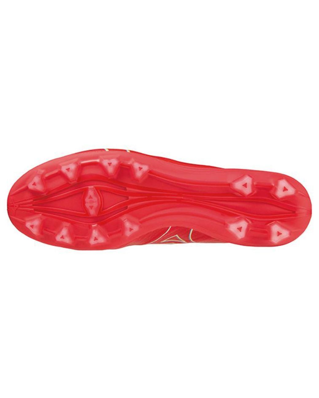 Mizuno Red Alpha Pro Coral Football Cleats 'Fiery Coral'