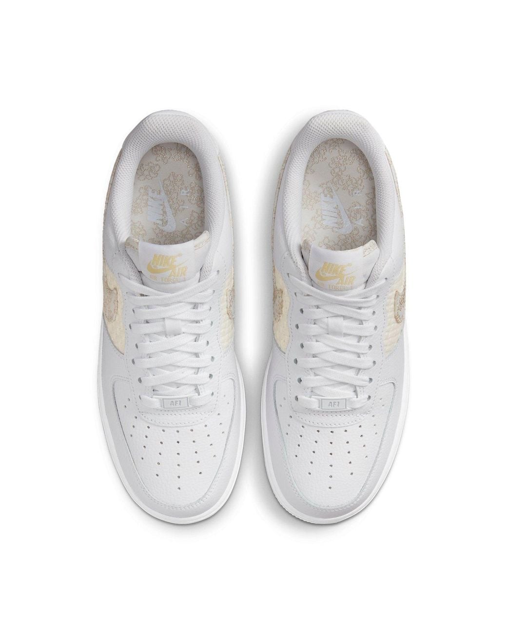 Nike White (Wmns) Air Force 1 '07 Se 'Flower Swoosh'