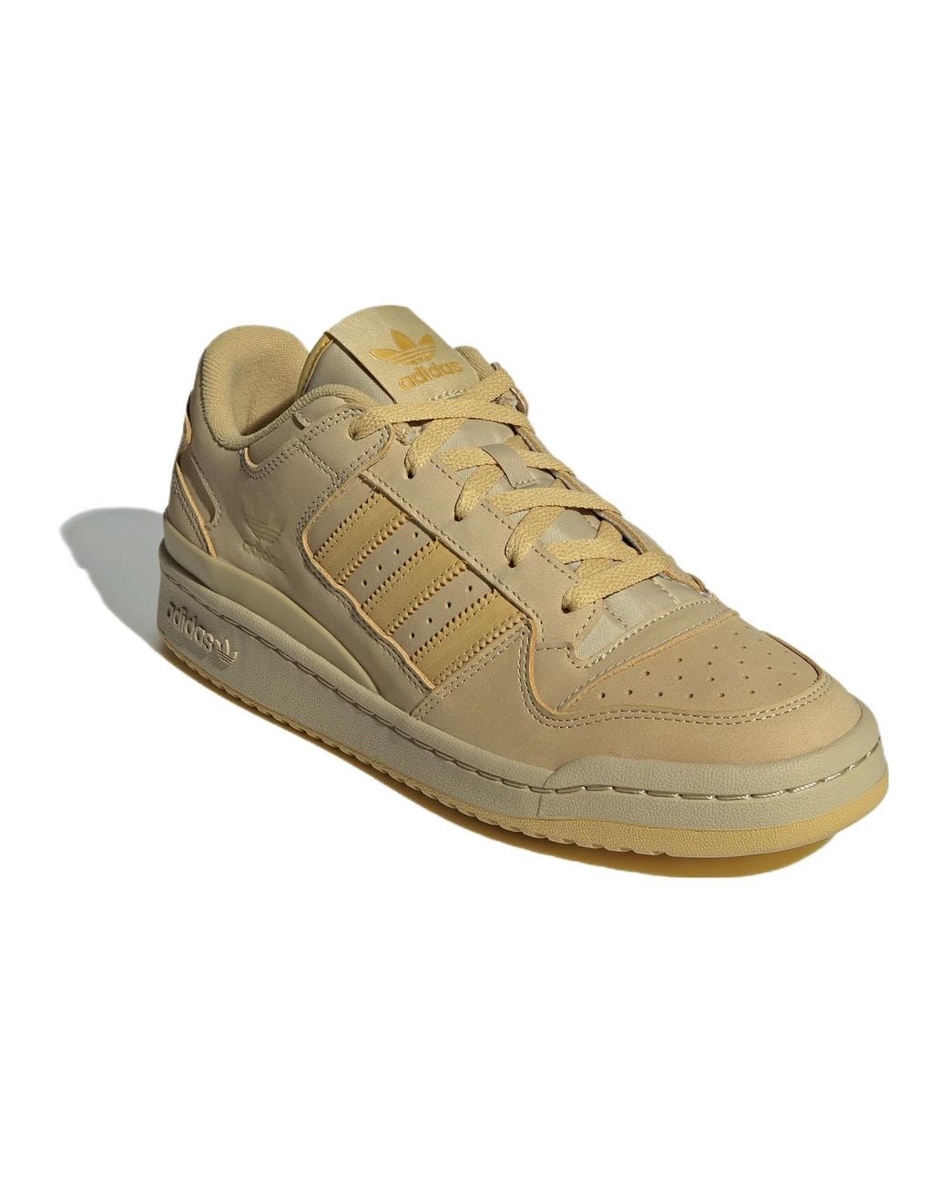 adidas forum low tan