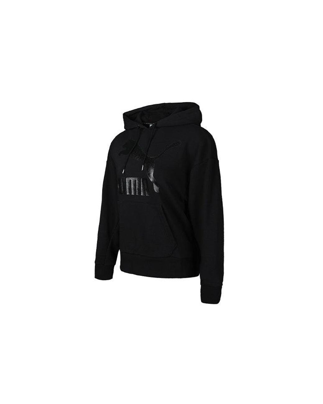 PUMA Black (Wmns) Classics Logo Hoodie