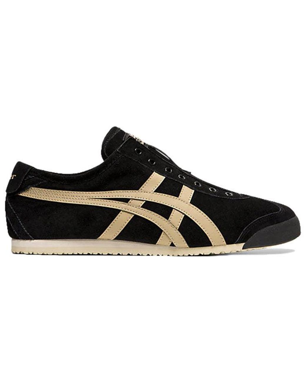 Onitsuka Tiger Black Mexico 66 Slip-On for men