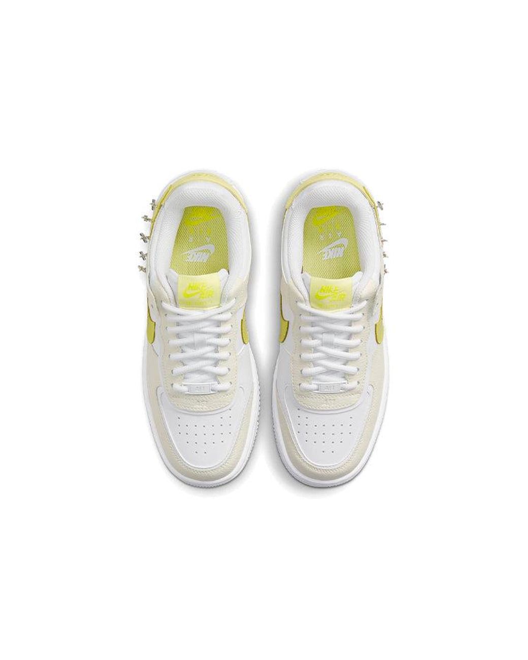 Nike White (Wmns) Air Force 1 Shadow Se 'Pale Ivory Light Zitron'