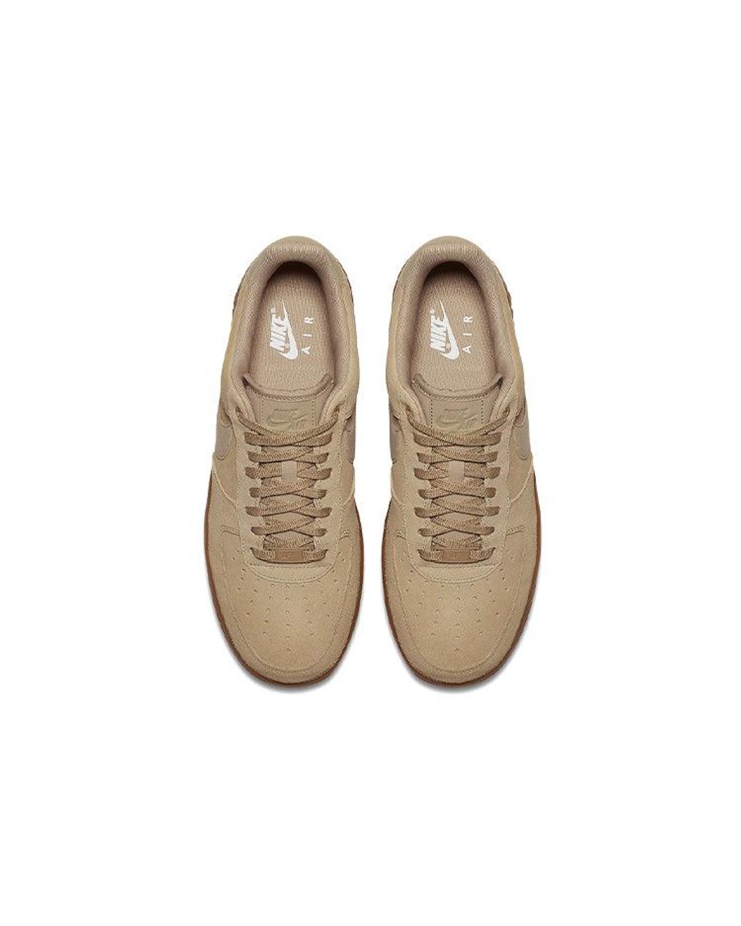 Nike Brown Air Force 1 '07 Lv8 Suede 'Mushroom' for men