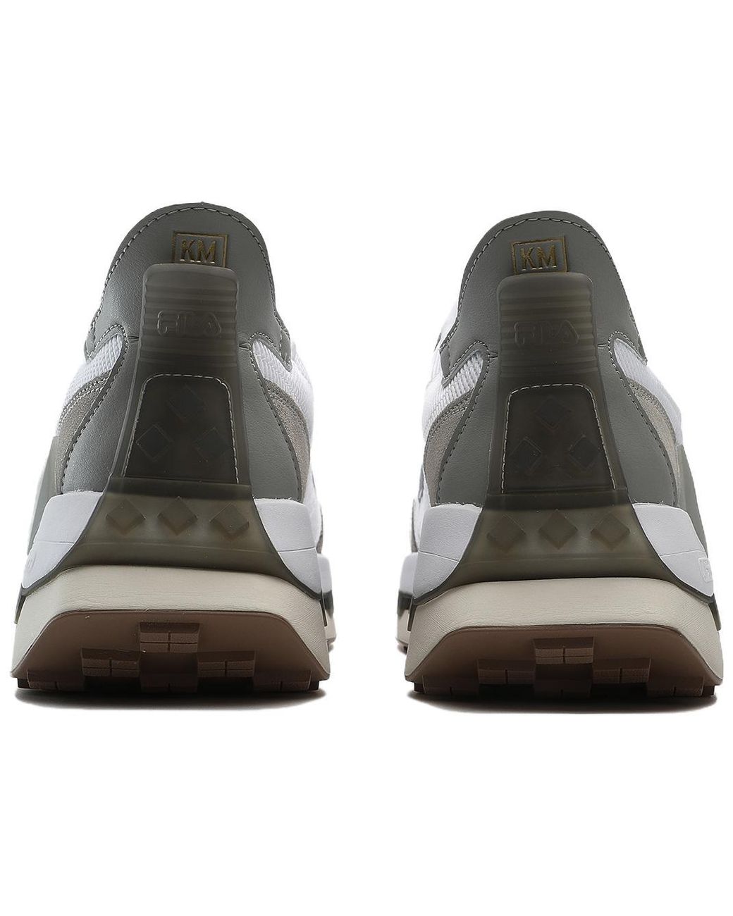 Fila White Km Athletic Shoes for men