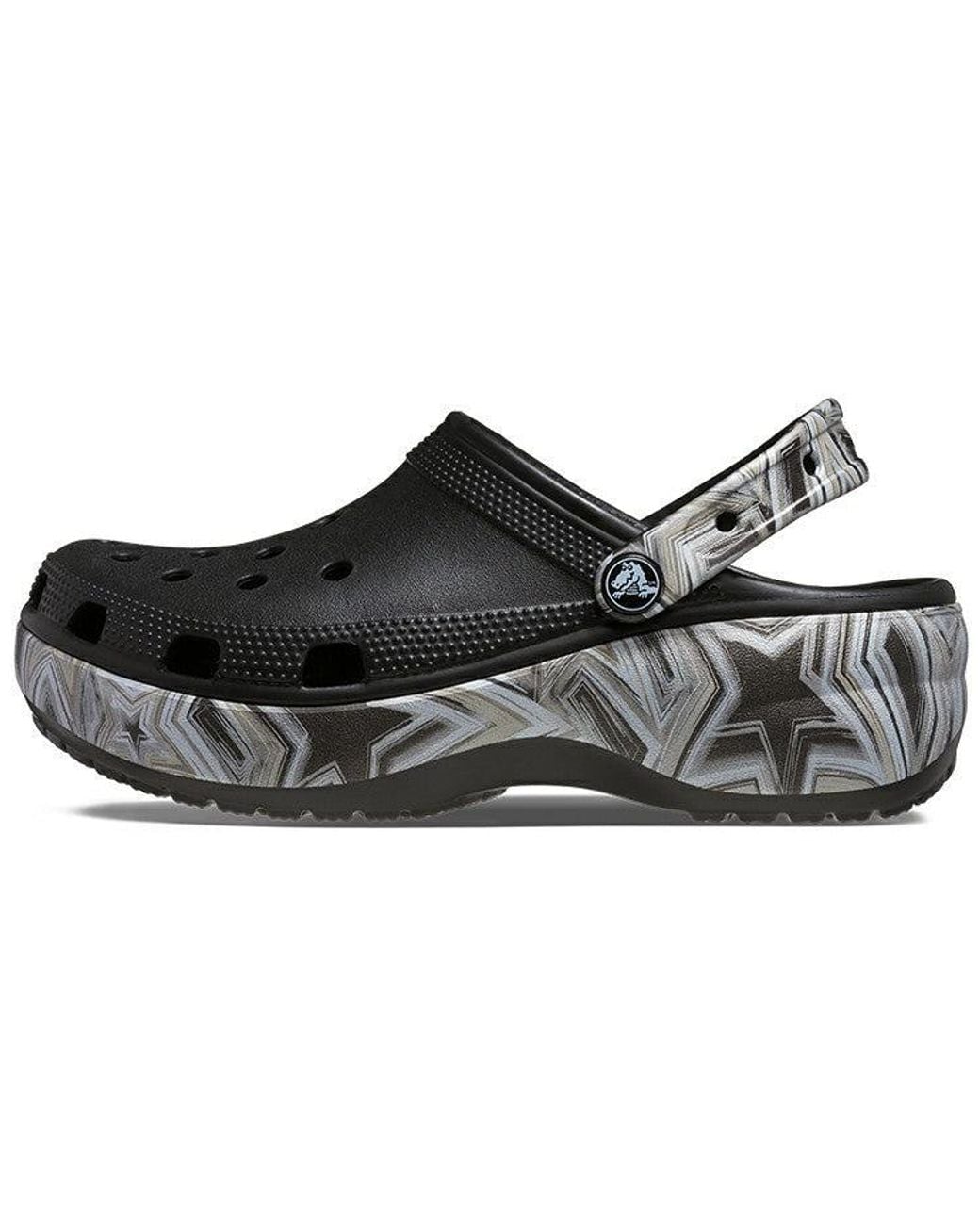 CROCSTM Black (Wmns) Classic Crush Disco Clog