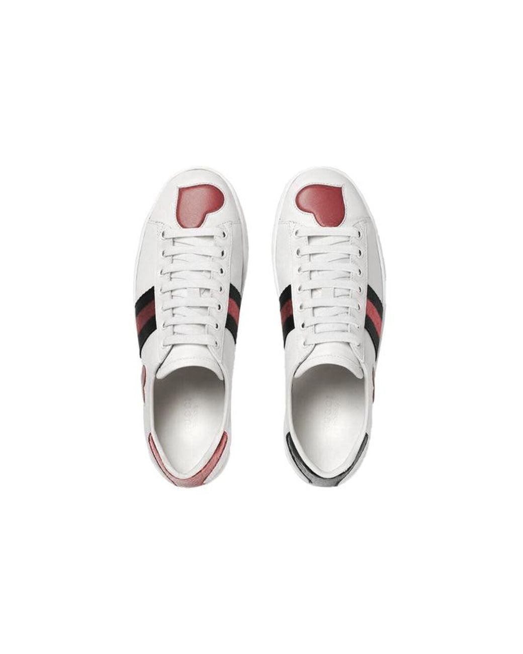 Gucci White (Wmns) Ace Low 'Heart'