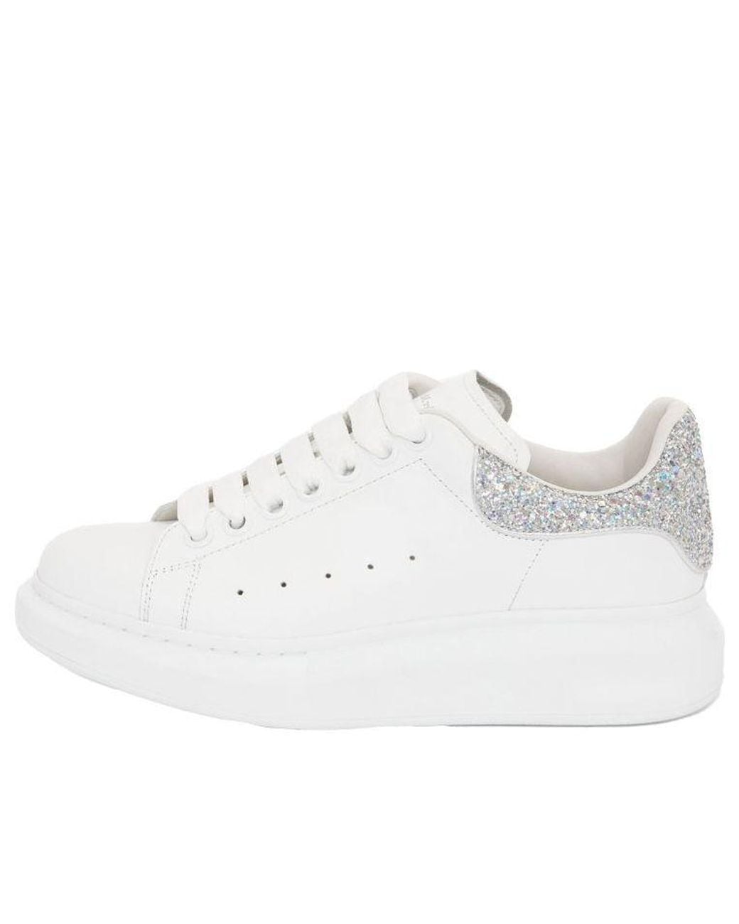 McQueen White (Wmns) Oversized Sneaker Holo'