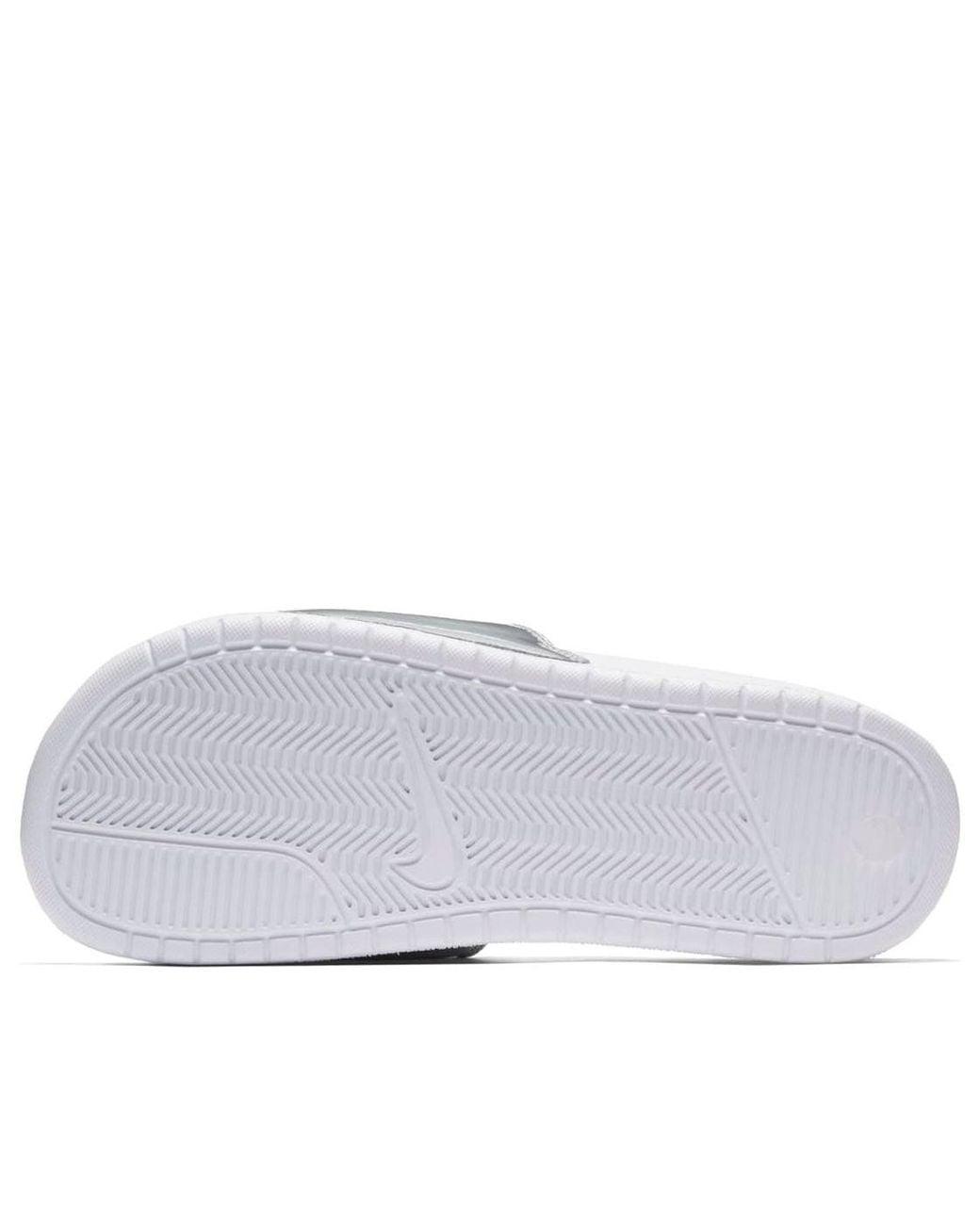 Nike White (Wmns) Benassi Jdi Slide Wolf'