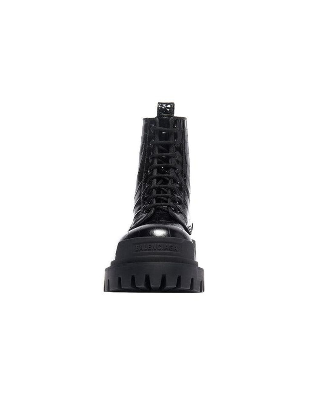 Balenciaga Black (Wmns) Strike Martin Boots