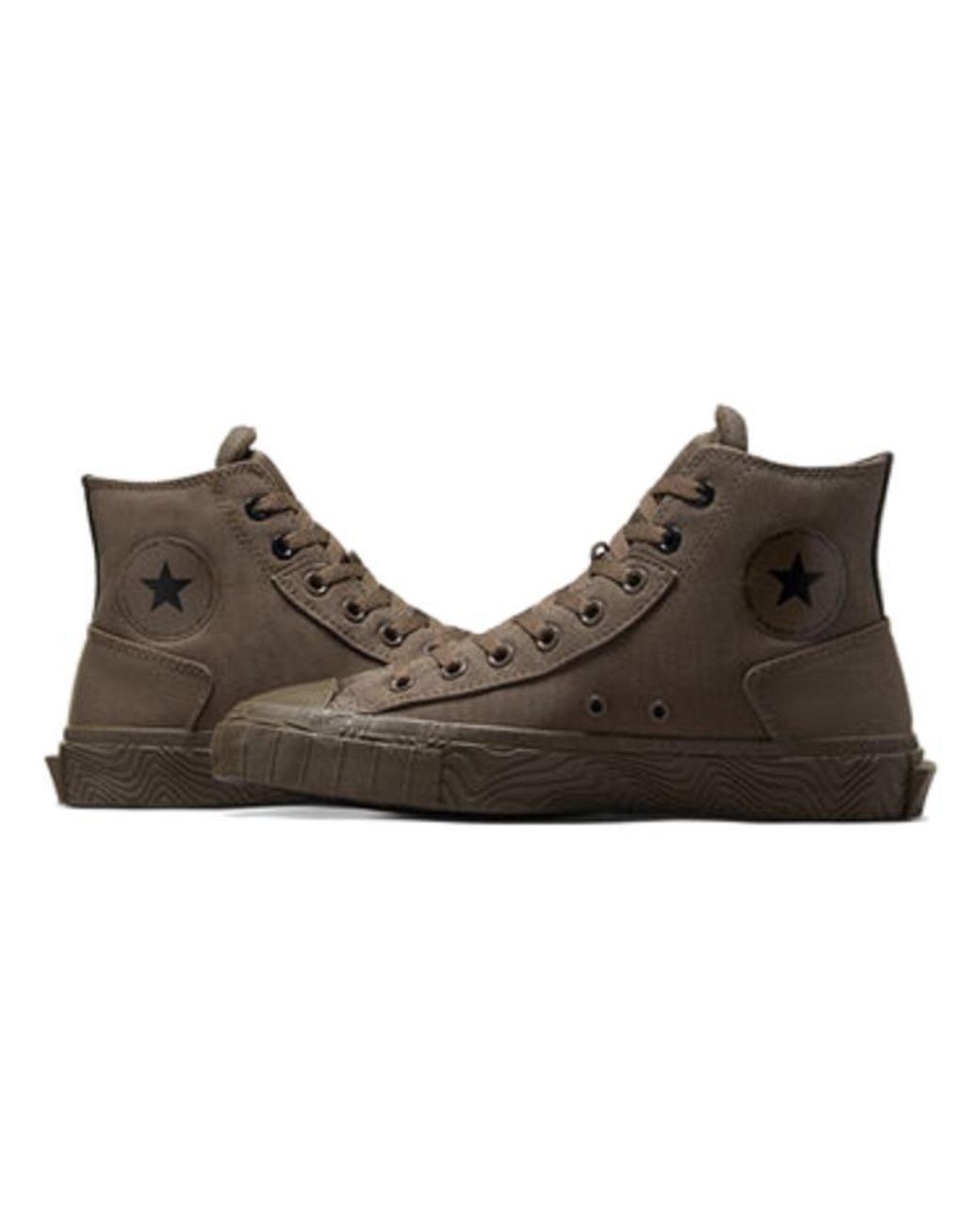 Converse Brown Chuck Taylor All Star Classic High Top 'Engine Smoke' for men