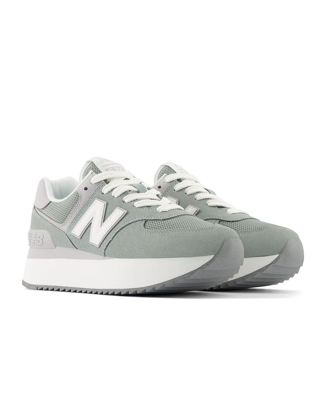 New Balance Gray (Wmns) 574+ 'Juniper'