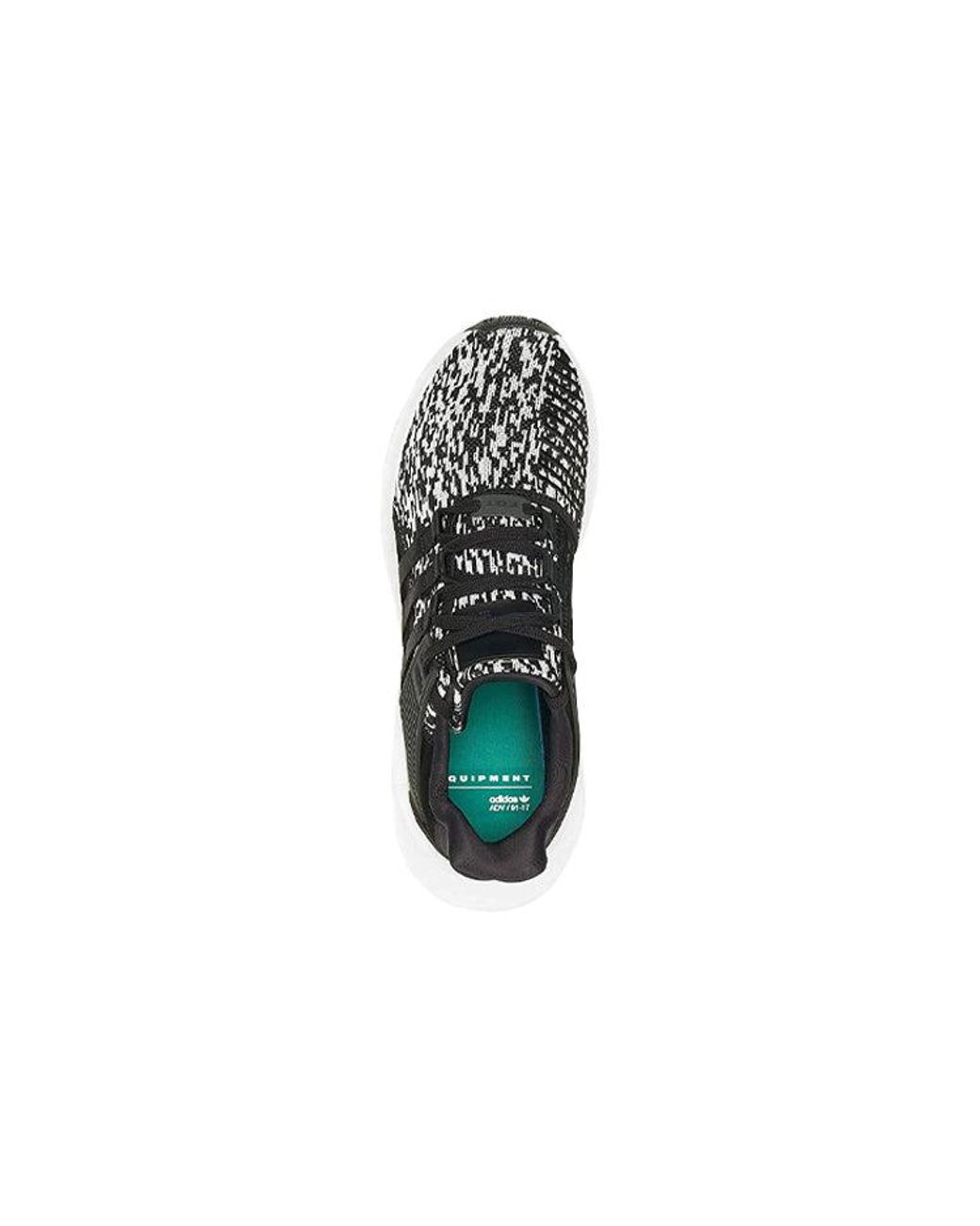 Adidas Black Eqt Support 93/17 Glitch' for men