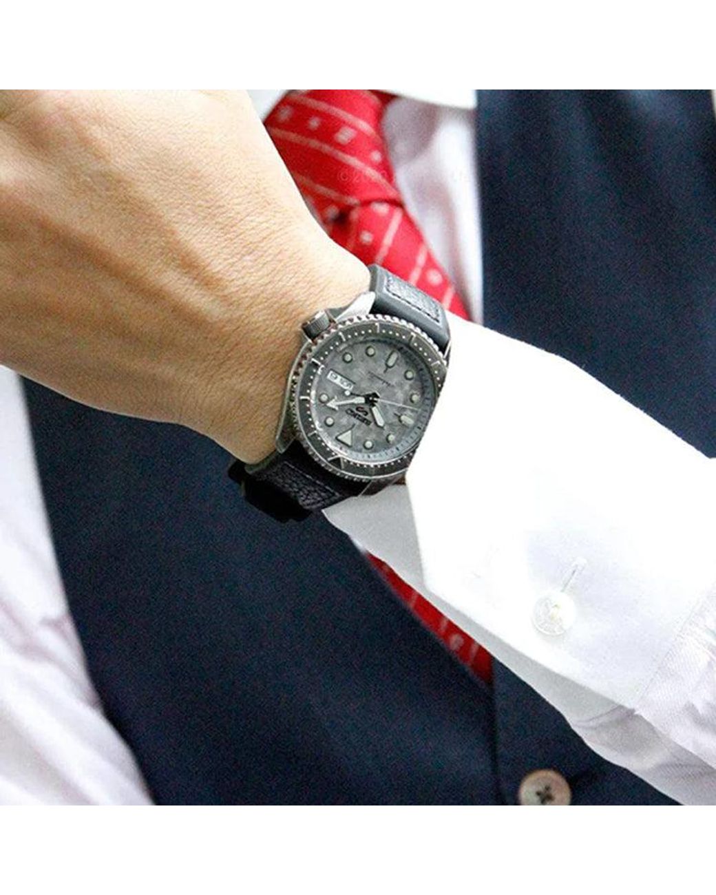 Seiko Gray No. 5 Series Retro Automatic Mechanical Waterproof Watch
