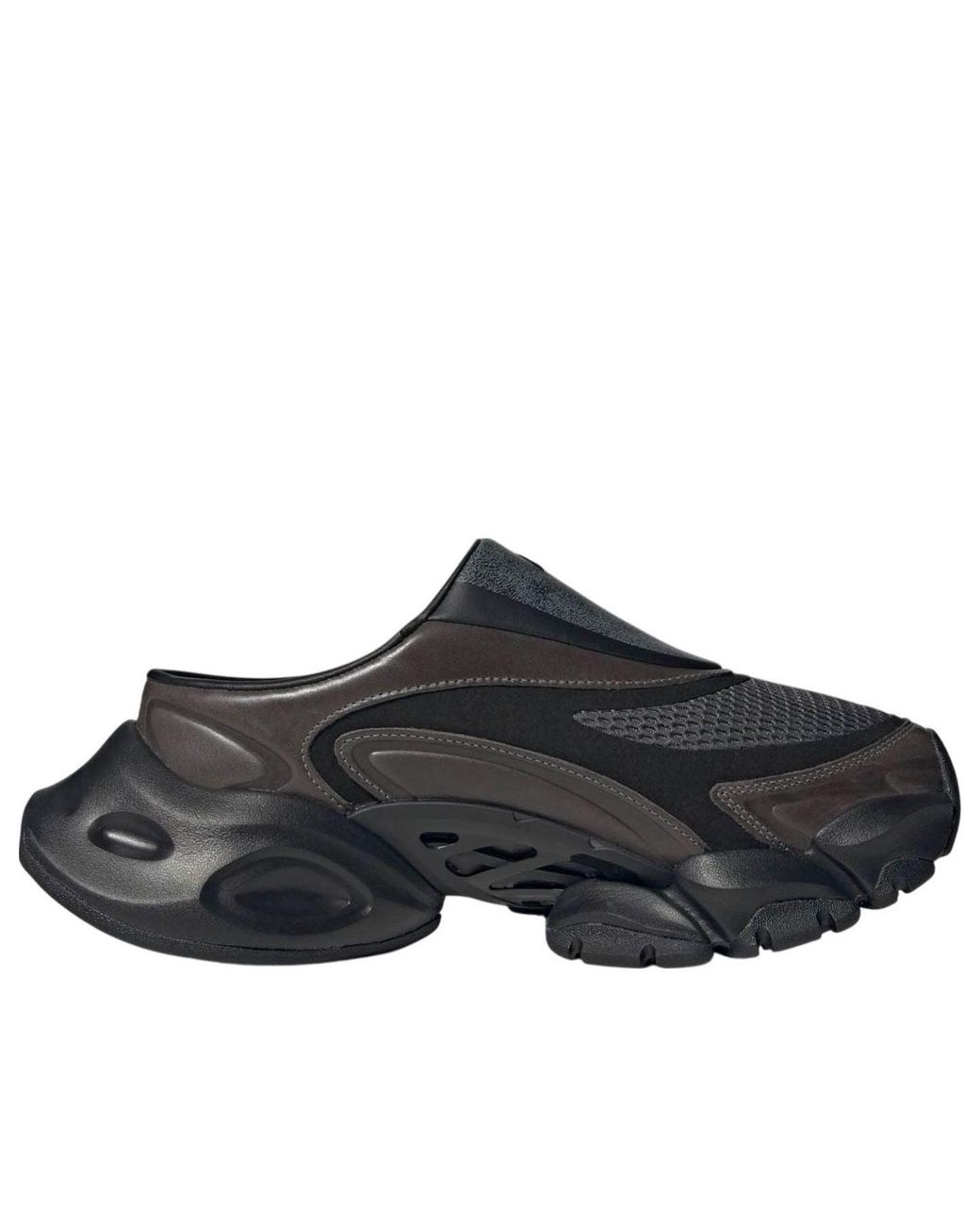 Adidas Black Xlg Runner Mule 'Core' for men