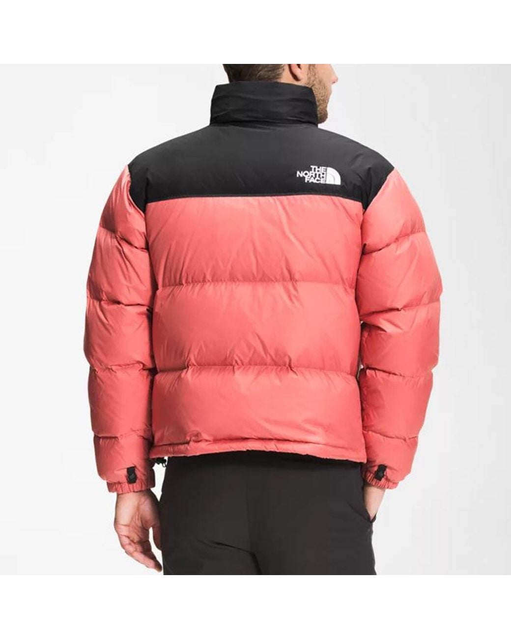 The North Face Red Ms 1996 Eco Nuptse Jacket Faded Rose for men