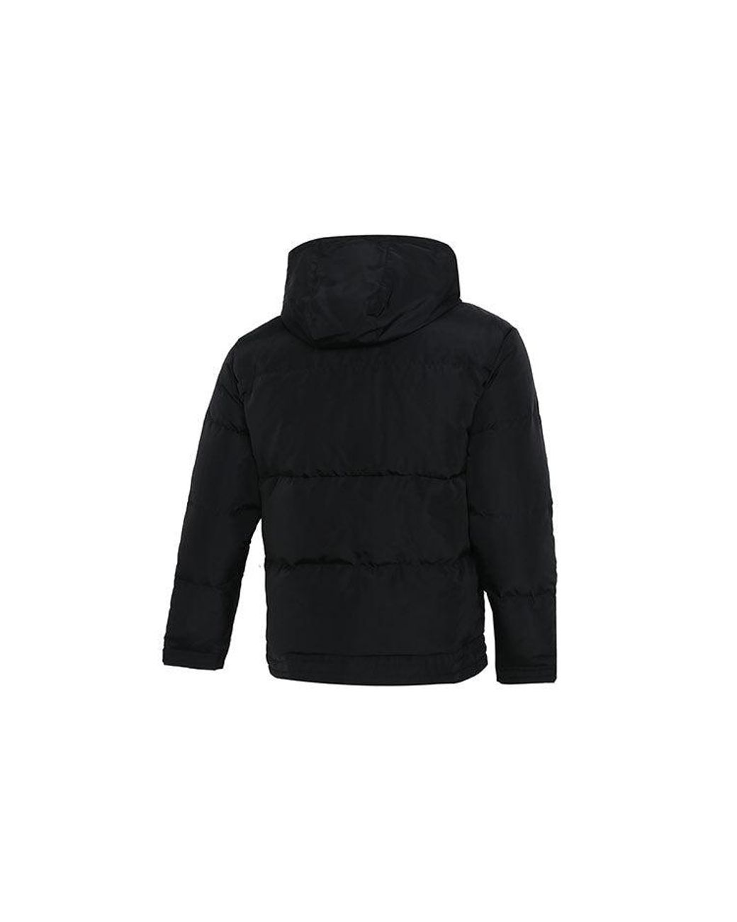 PUMA Black Hoodie Loose Down Jacket for men