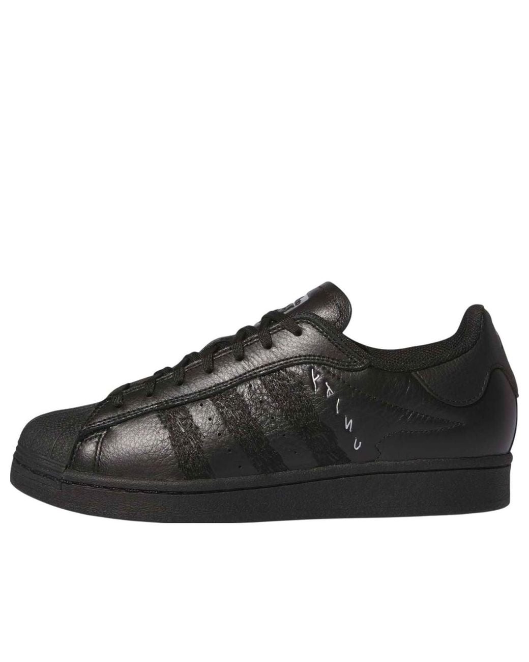 Adidas Black X Unity Superstar Adv 'Core Metallic' for men