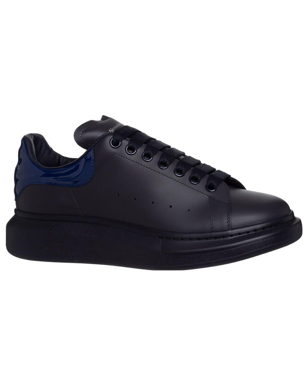 McQueen Blue Leather Oversized Sneakers for men