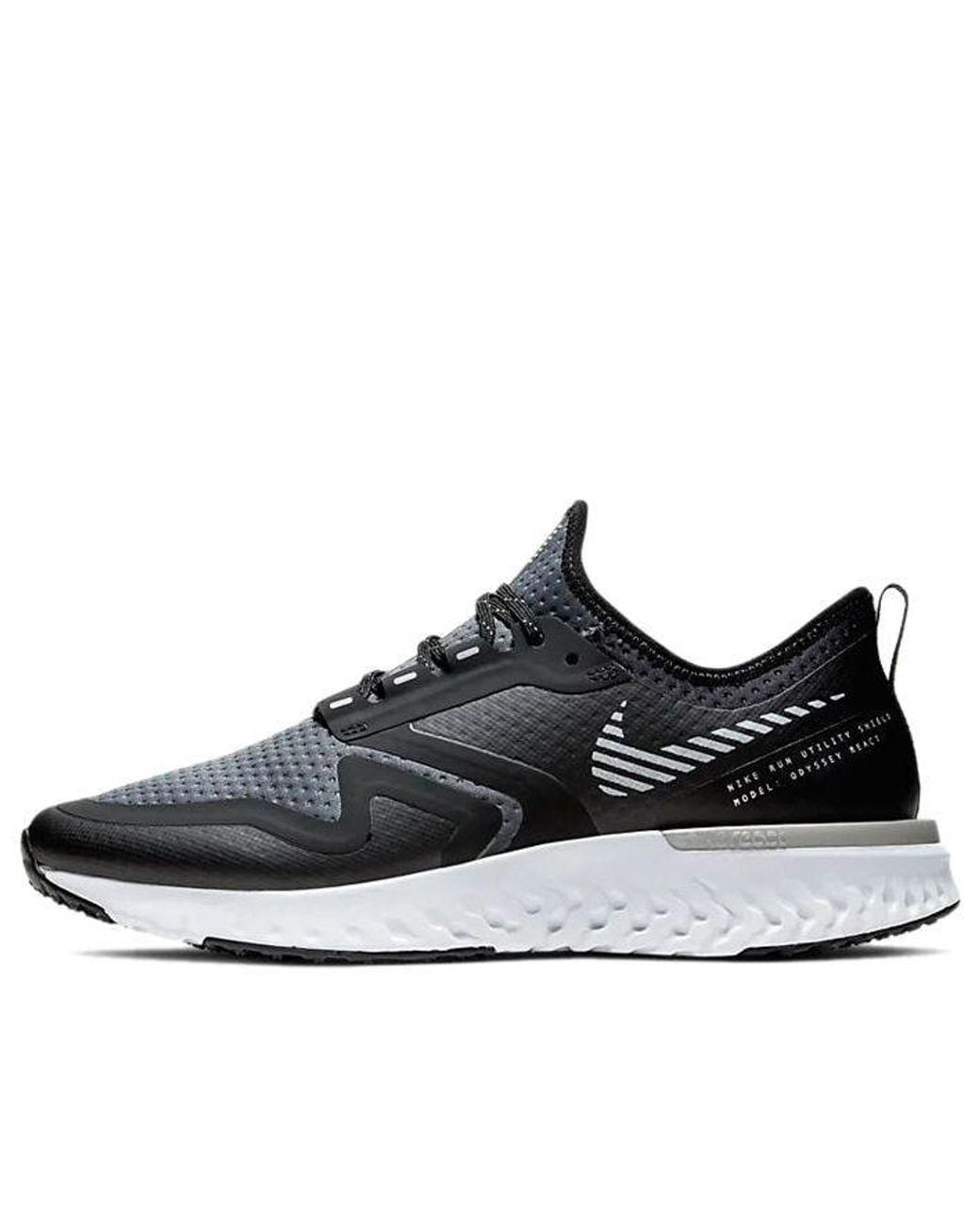 Nike Black (Wmns) Odyssey React 2 Shield 'Metallic'