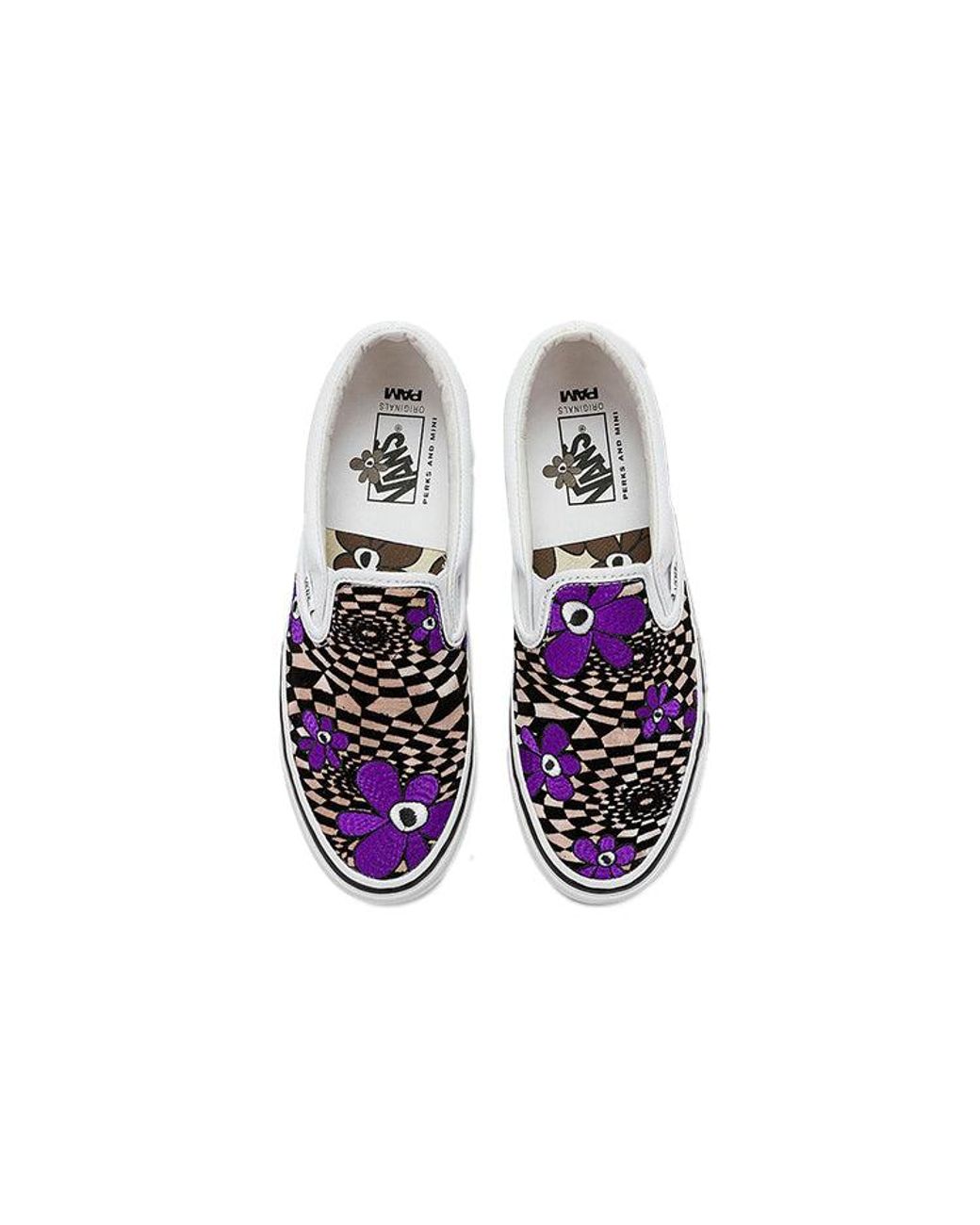 Vans White Perks And Mini X Og Classic Slip-On Lx 'Heliotrope' for men
