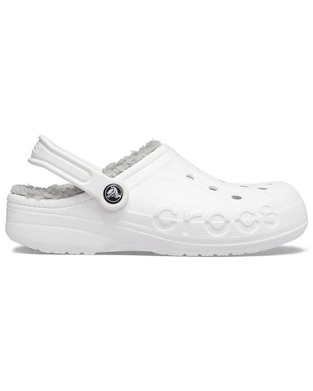 CROCSTM White Baya Lined Clog for men