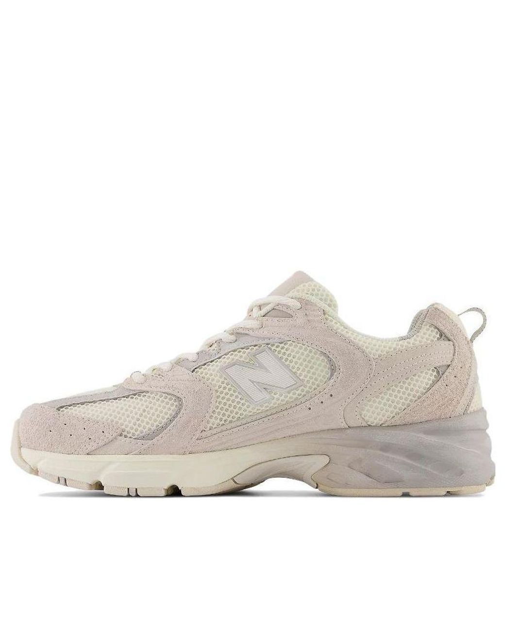 New Balance White 530 'Moonbeam Raw Cashew' for men