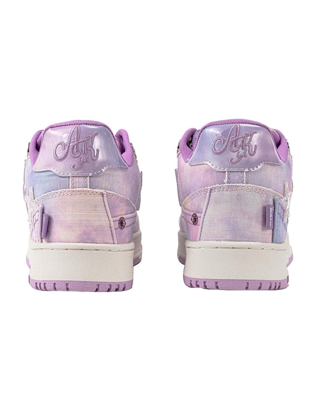 KAALIXTO Purple Skateboarding Mid 'Bandhnu Starry' for men