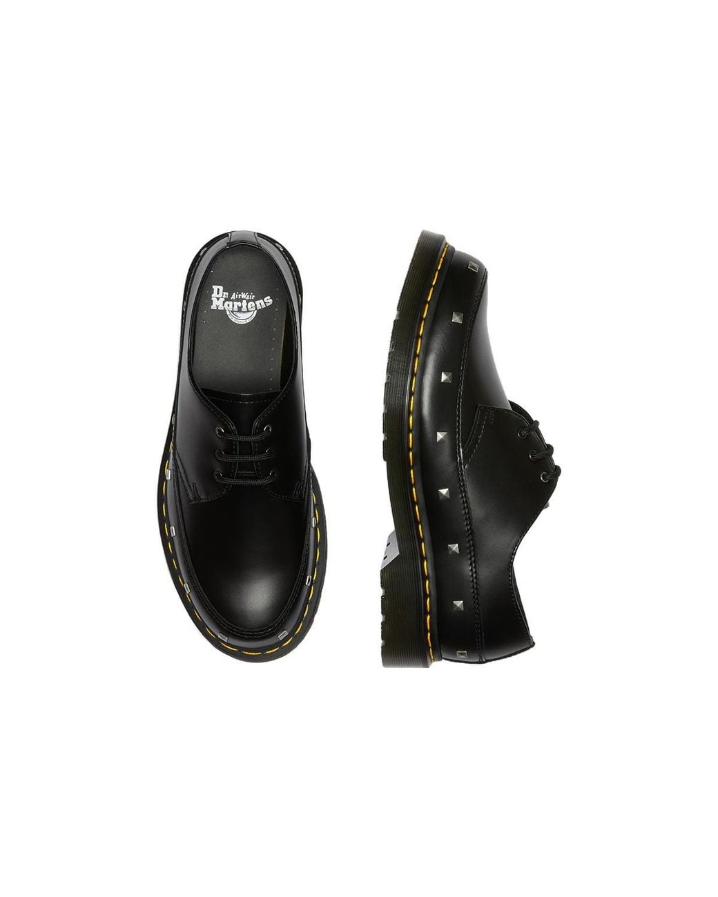 Dr. Martens Black 1461 Stud Ll