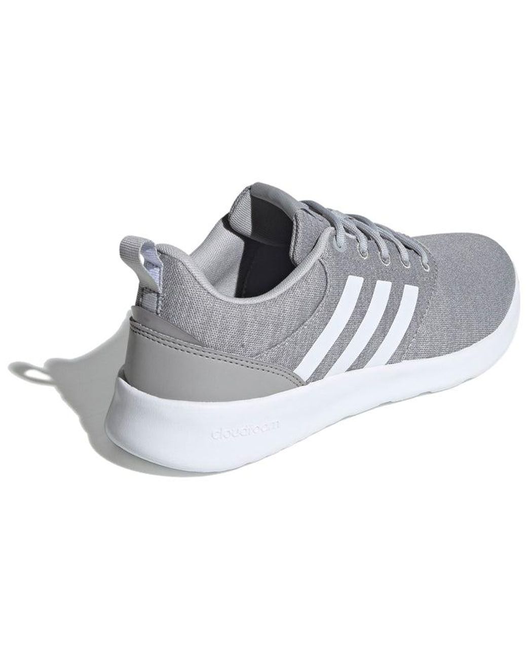 Adidas White (Wmns) Qt Racer 2.0 'Light Granite'