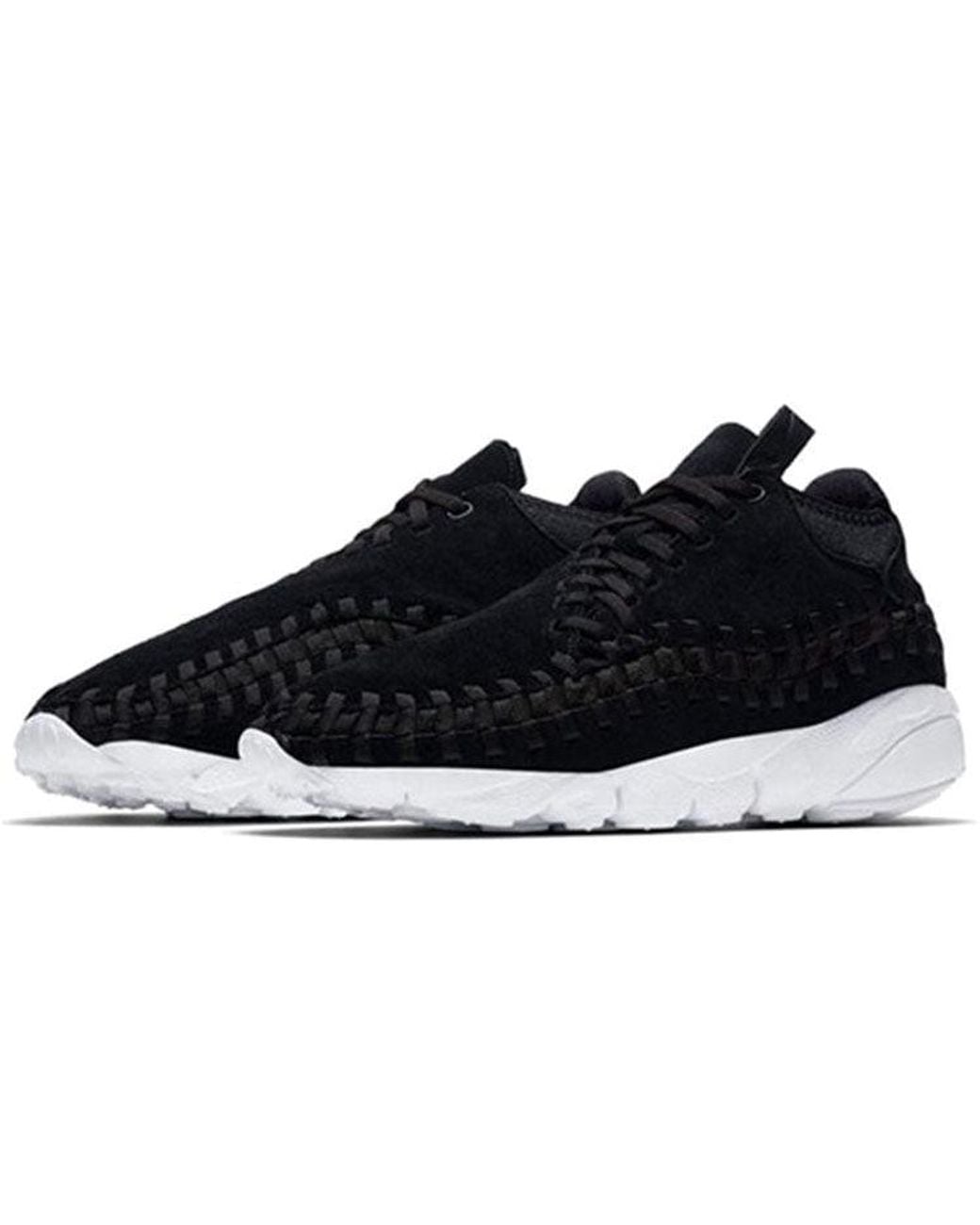 Nike Blue Air Footscape Woven Chukka for men
