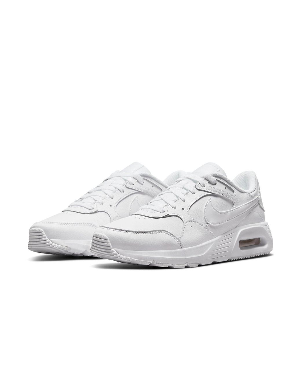 Nike White Air Max Leather Sc 'Triple' for men