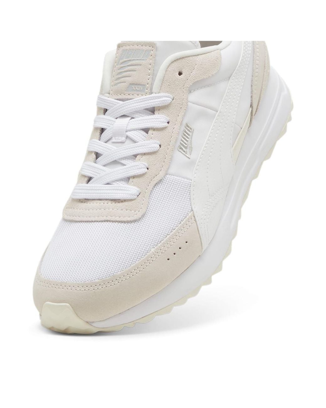 PUMA White Road Rider Suede Vapor' for men