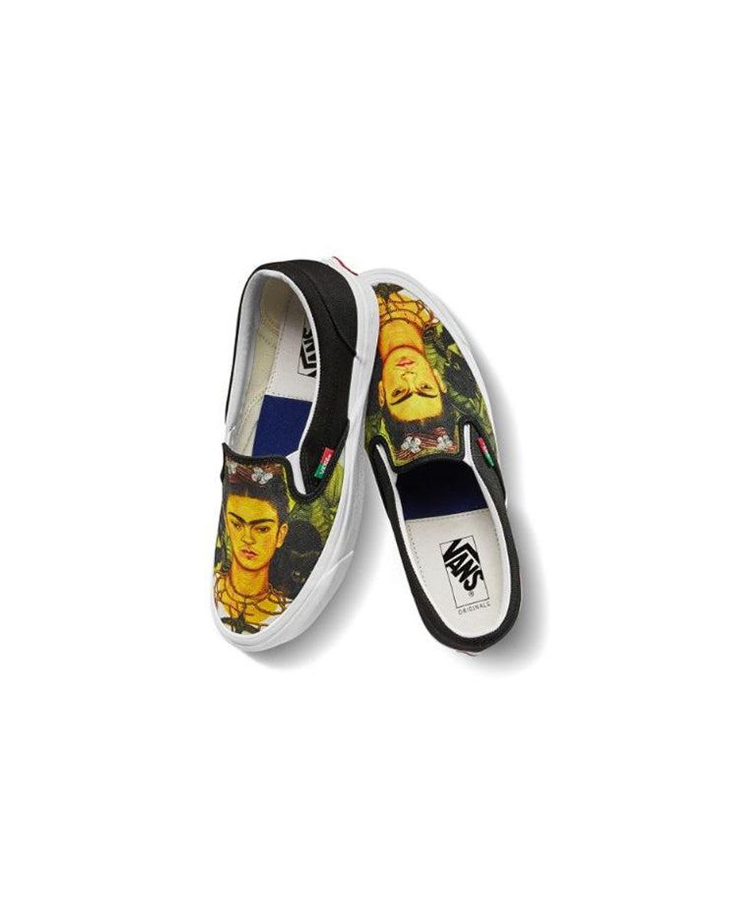 Vans Black Frida Kahlo X Og Slip-On Lx 'Self-Portrait' for men