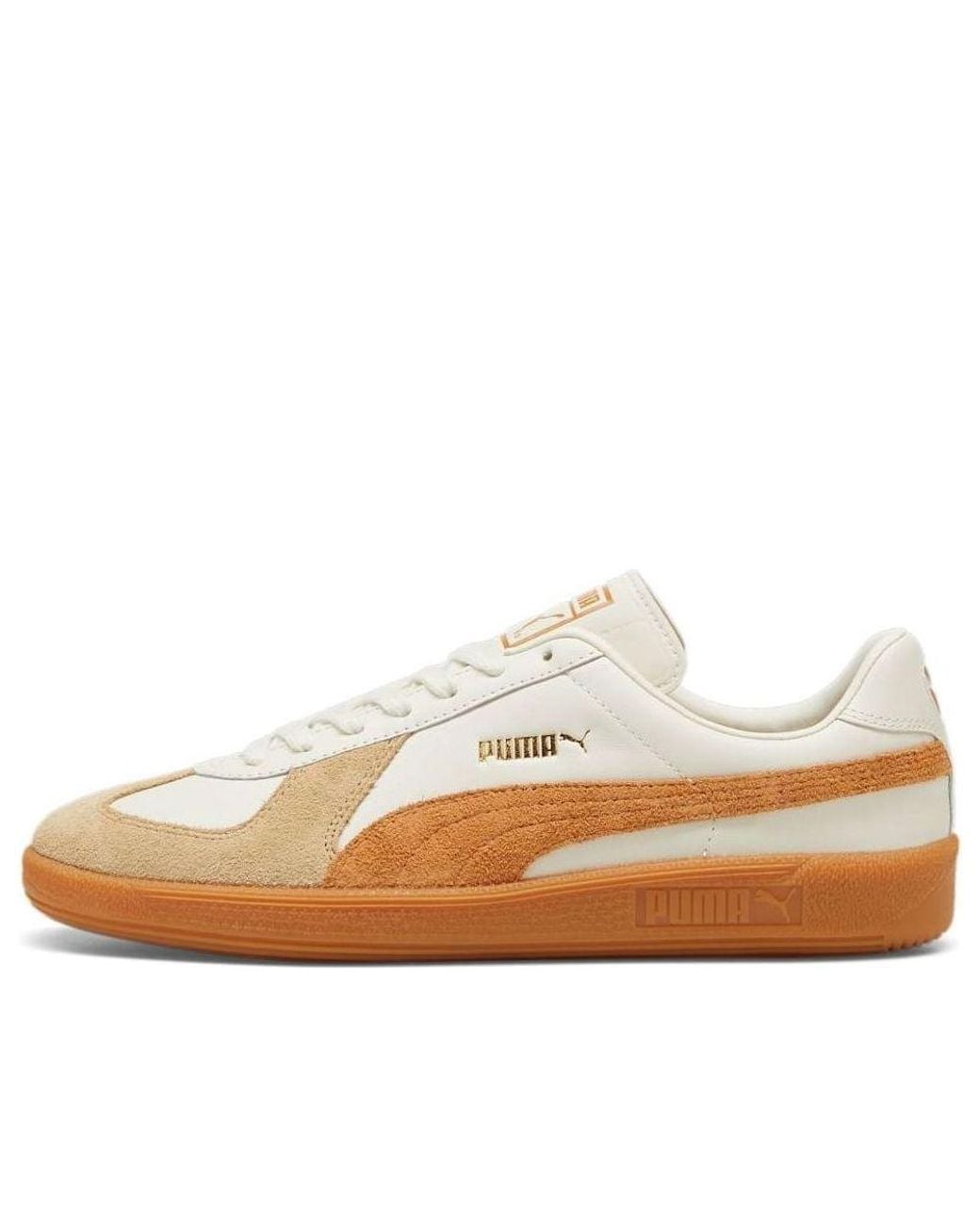 PUMA White Army Trainer Tan Gum' for men