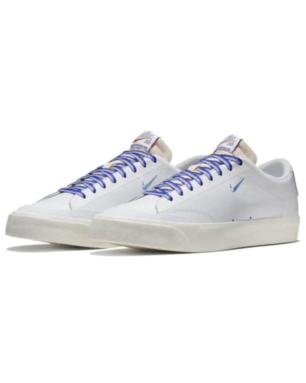 Nike White Quartersnacks X Sb Blazer Low Xt for men