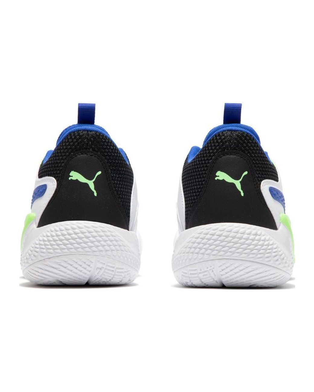 PUMA Blue Court Rider Chaos Basketball Shoes 'Future- Glare' for men