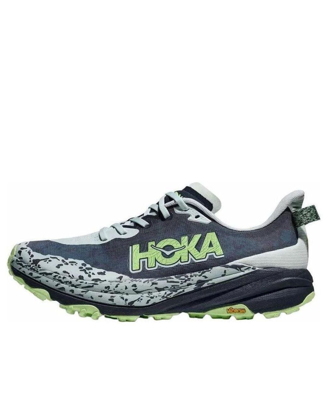 Hoka One One Blue Speedgoat 6 Wide 'Droplet Nautical Dusk' for men
