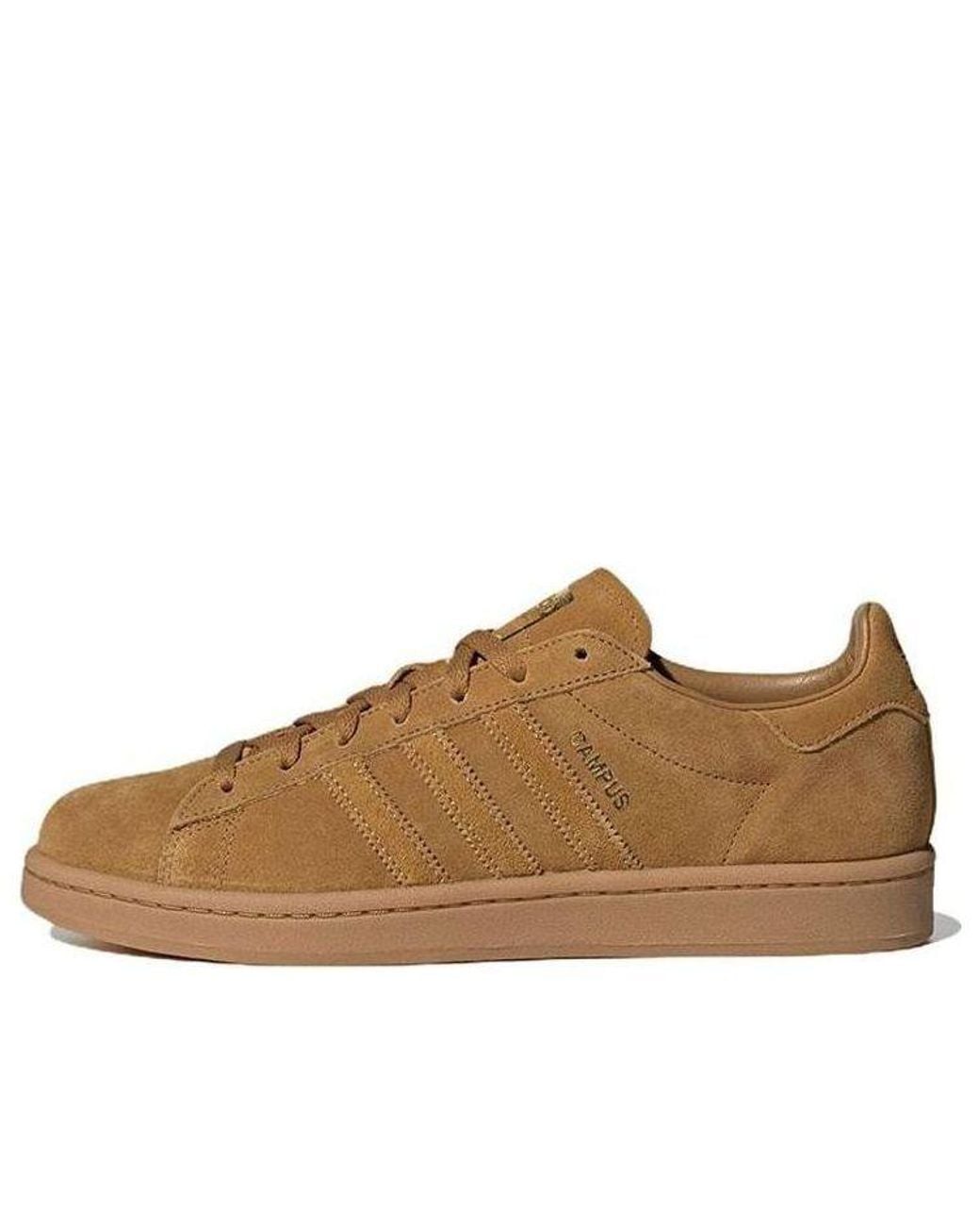 Adidas Brown Campus 80S Shoes 'Mesa' for men