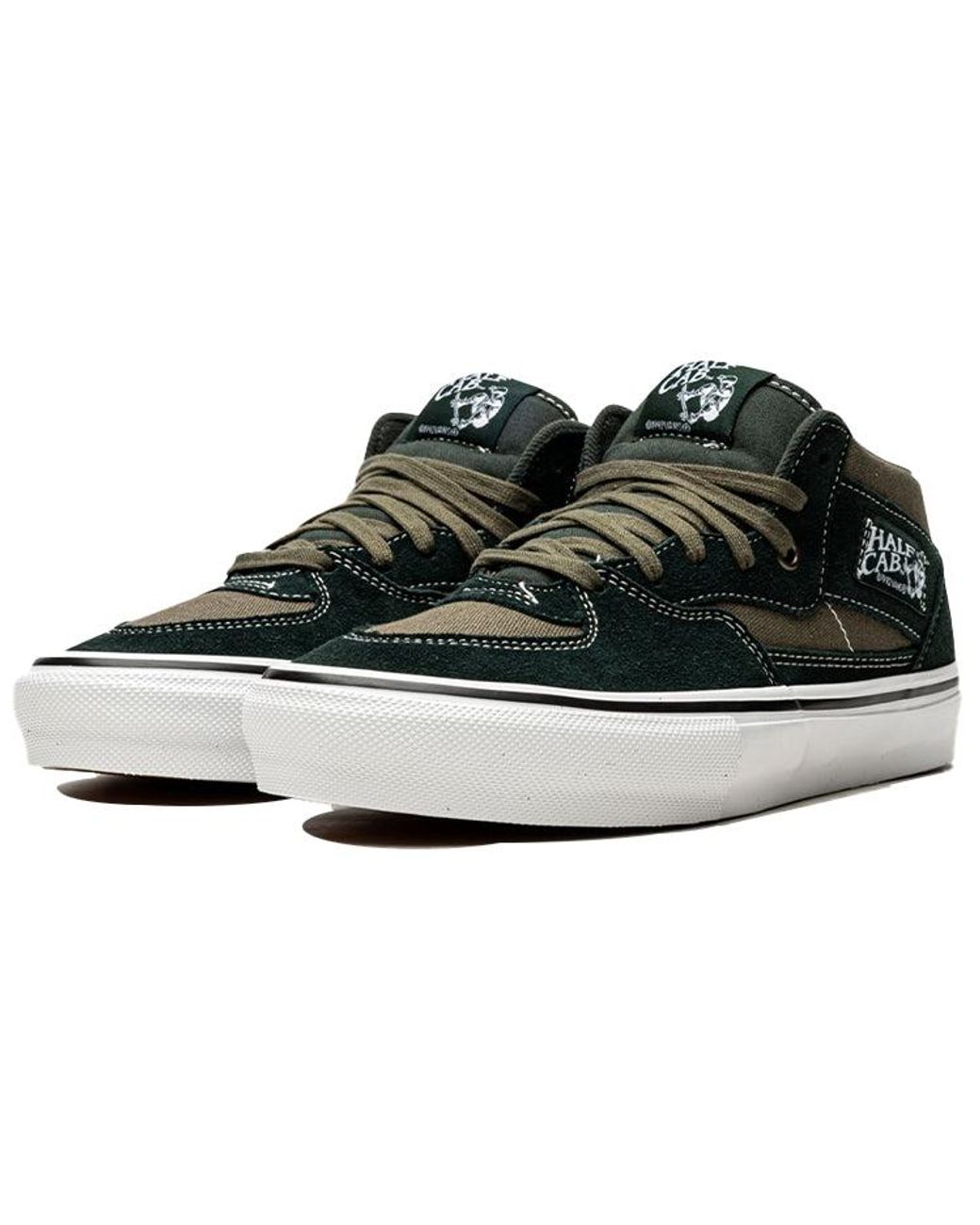 Vans Black Skate Half Cab 'Scarab Military' for men