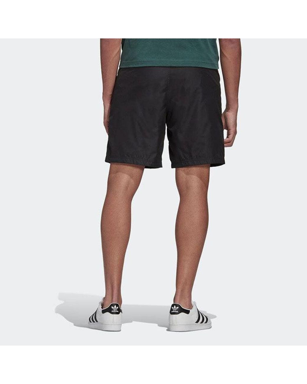 Adidas Black Originals Adicolor Essentials Trace Shorts for men