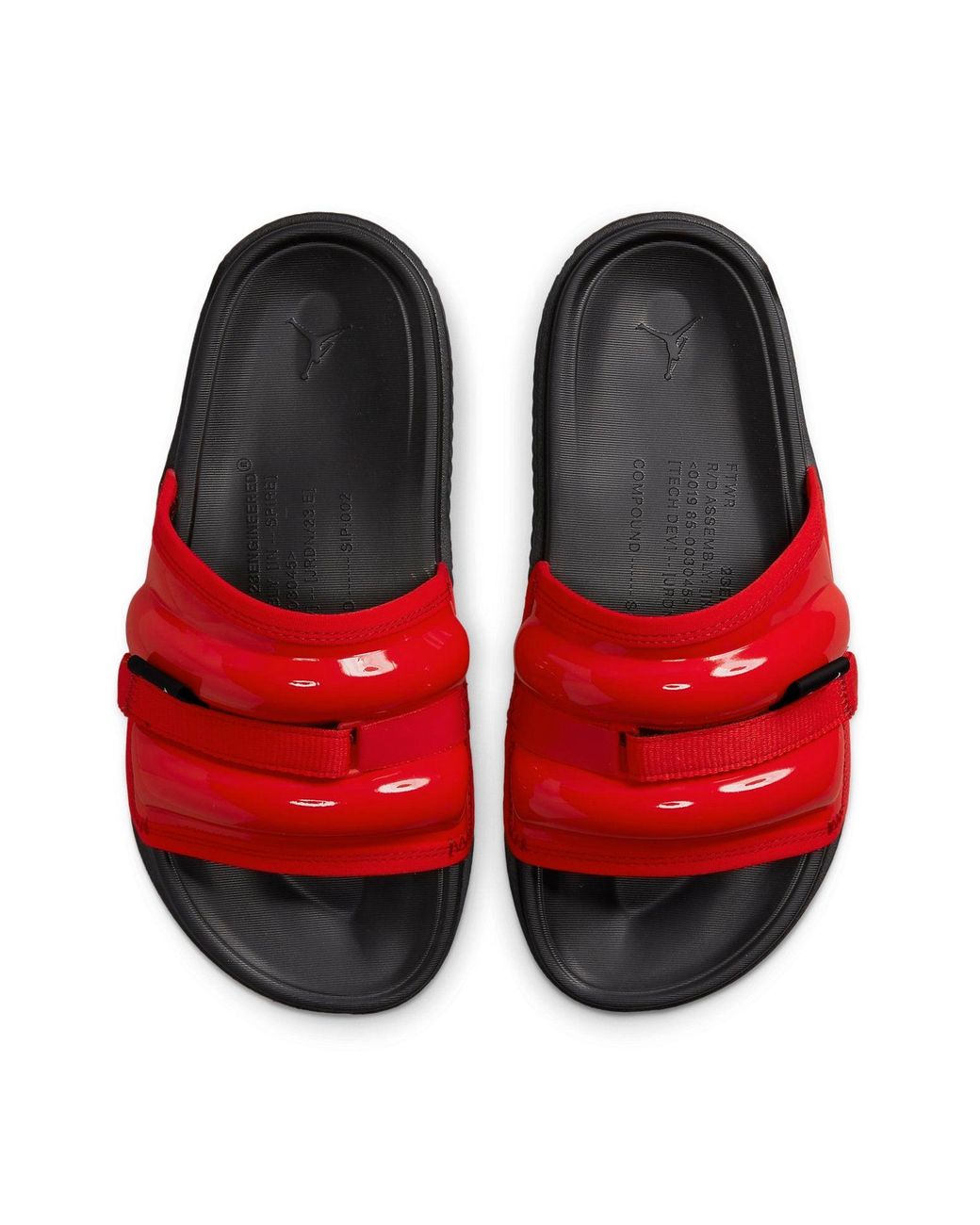 Nike Red Super Play Slide 'University' for men