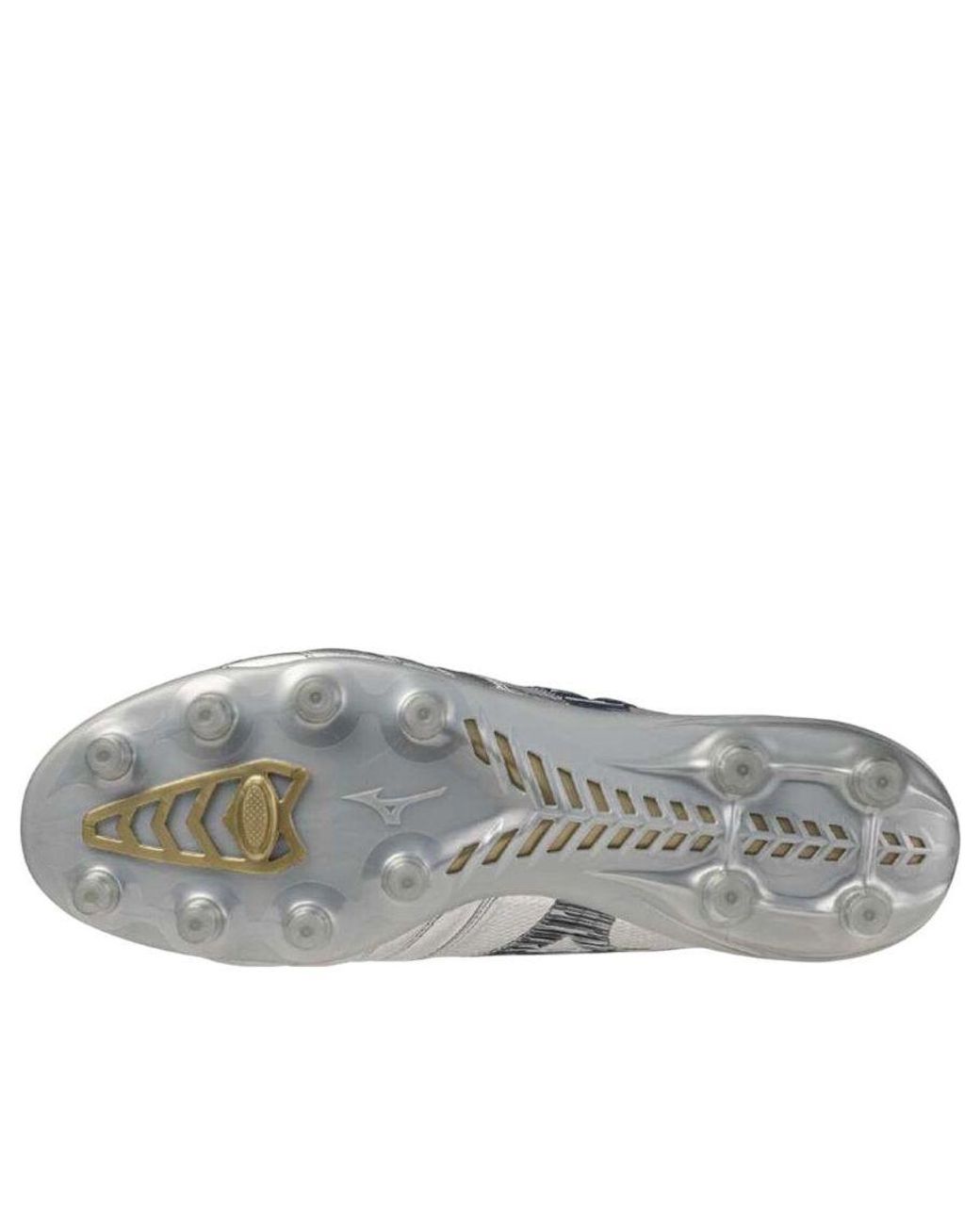 Mizuno Gray Morelia Neo 4 Beta Japan Fg 'Platinum Pack' for men