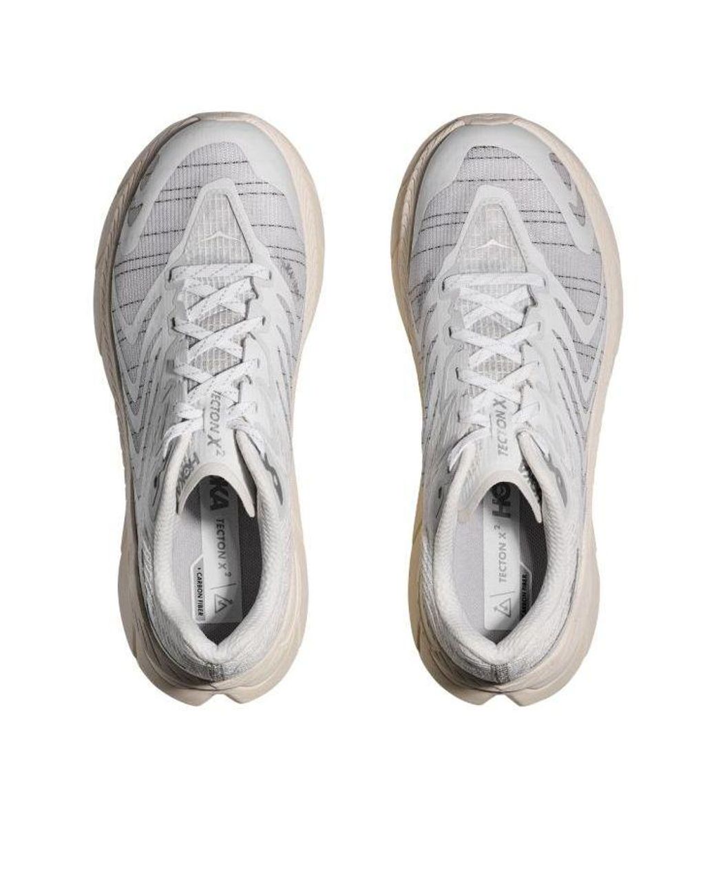 Hoka One One White Tecton X 2 'Stealth Tech Cosmic' for men