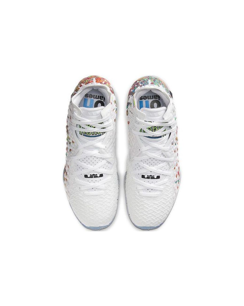 Nike White Lebron 17 Ep 'Air Command Force' for men