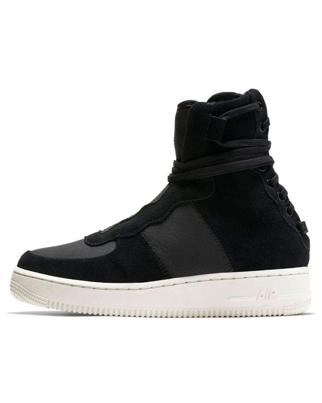 Nike Black (Wmns) Air Force 1 Rebel Xx Prm 'Sail'