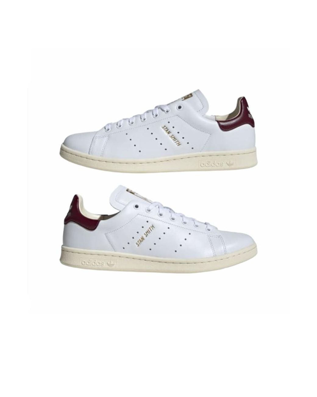 Adidas White Stan Smith Lux 'Cloud' for men