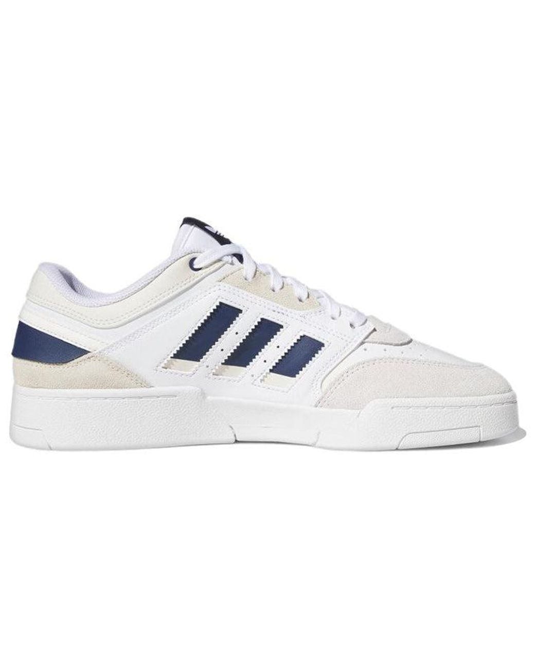 Adidas White Originals Drop Step Low for men
